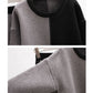 Flat Knit 2 piece set - Top and Skirt <br>- Grey and Black