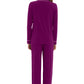 Women's Longsleeve Pajamas Set <br>- Fuchsia